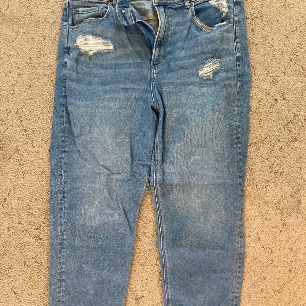 American Eagle Mom Jeans Size 18
